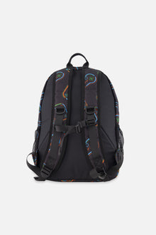 Kids Backpack Black Printed Controller - J20ZSD_2J090