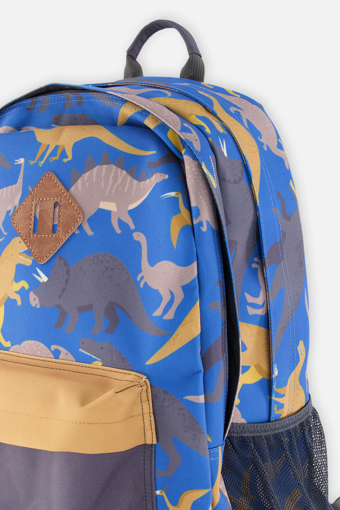 Kids Backpack Blue Dinosaur Print - J20ZSD_2J091