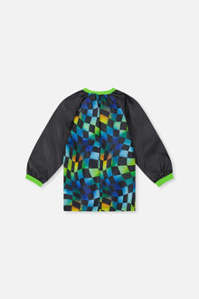 Apron Blue Checkered Print