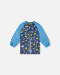Apron Blue Printed Dinos - J20ZTA_2J089