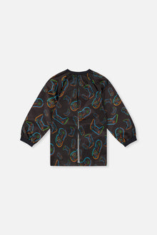 Apron Black Printed Controller