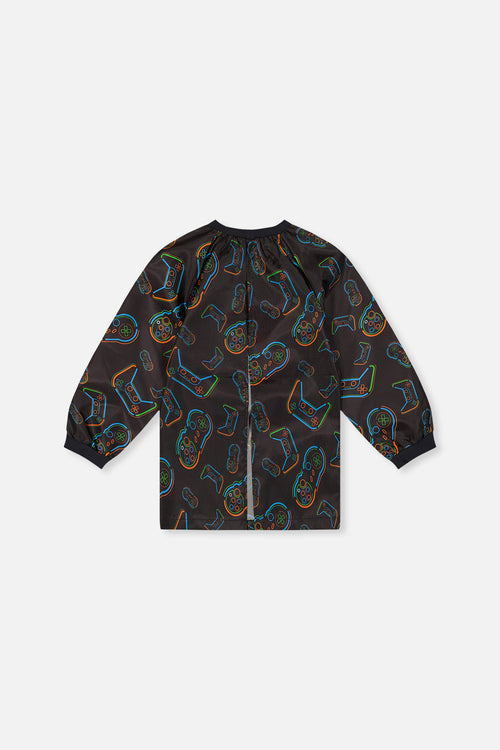 Apron Black Printed Controller