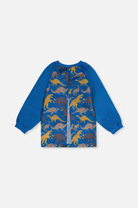 Apron Blue Dinosaur Print - J20ZTA_2J091