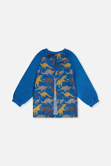 Apron Blue Dinosaur Print - J20ZTA_2J091