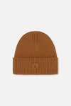 Ribbed Knit Hat Brown Sugar - J20ZW01_01740