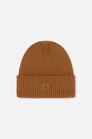Ribbed Knit Hat Brown Sugar - J20ZW01_01740