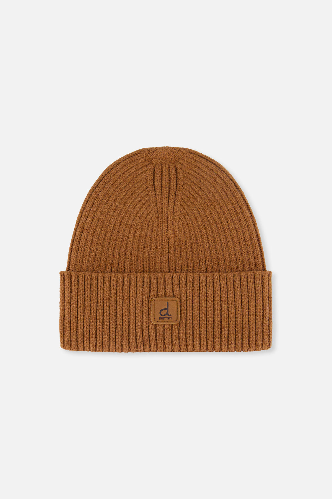 Ribbed Knit Hat Brown Sugar - J20ZW01_01740