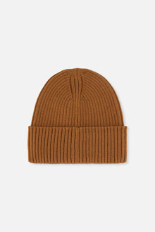 Ribbed Knit Hat Brown Sugar - J20ZW01_01740