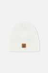 Ribbed Knit Hat Off-White - J20ZW01_01880