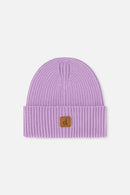 Ribbed Knit Hat Lavender - J20ZW01_05440