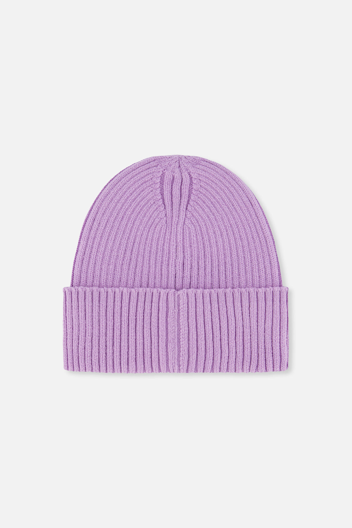 Ribbed Knit Hat Lavender - J20ZW01_05440