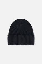 Ribbed Knit Hat Black - J20ZW01_09990