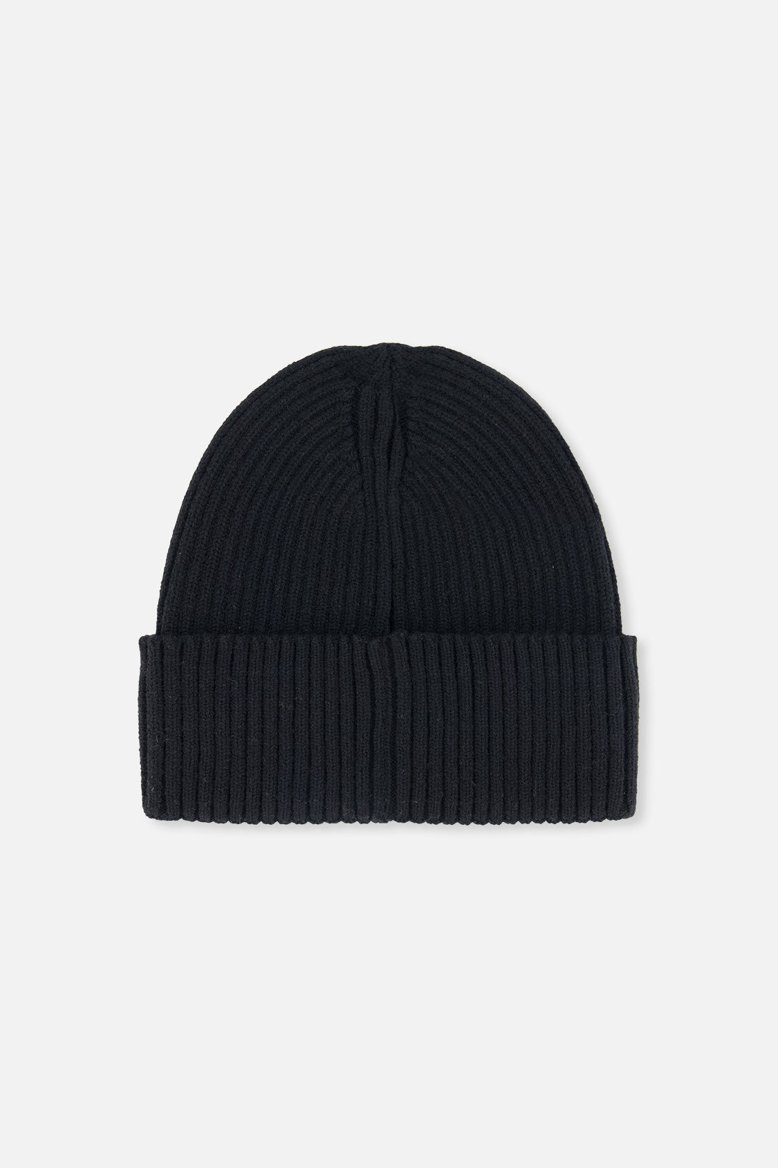 Ribbed Knit Hat Black - J20ZW01_09990