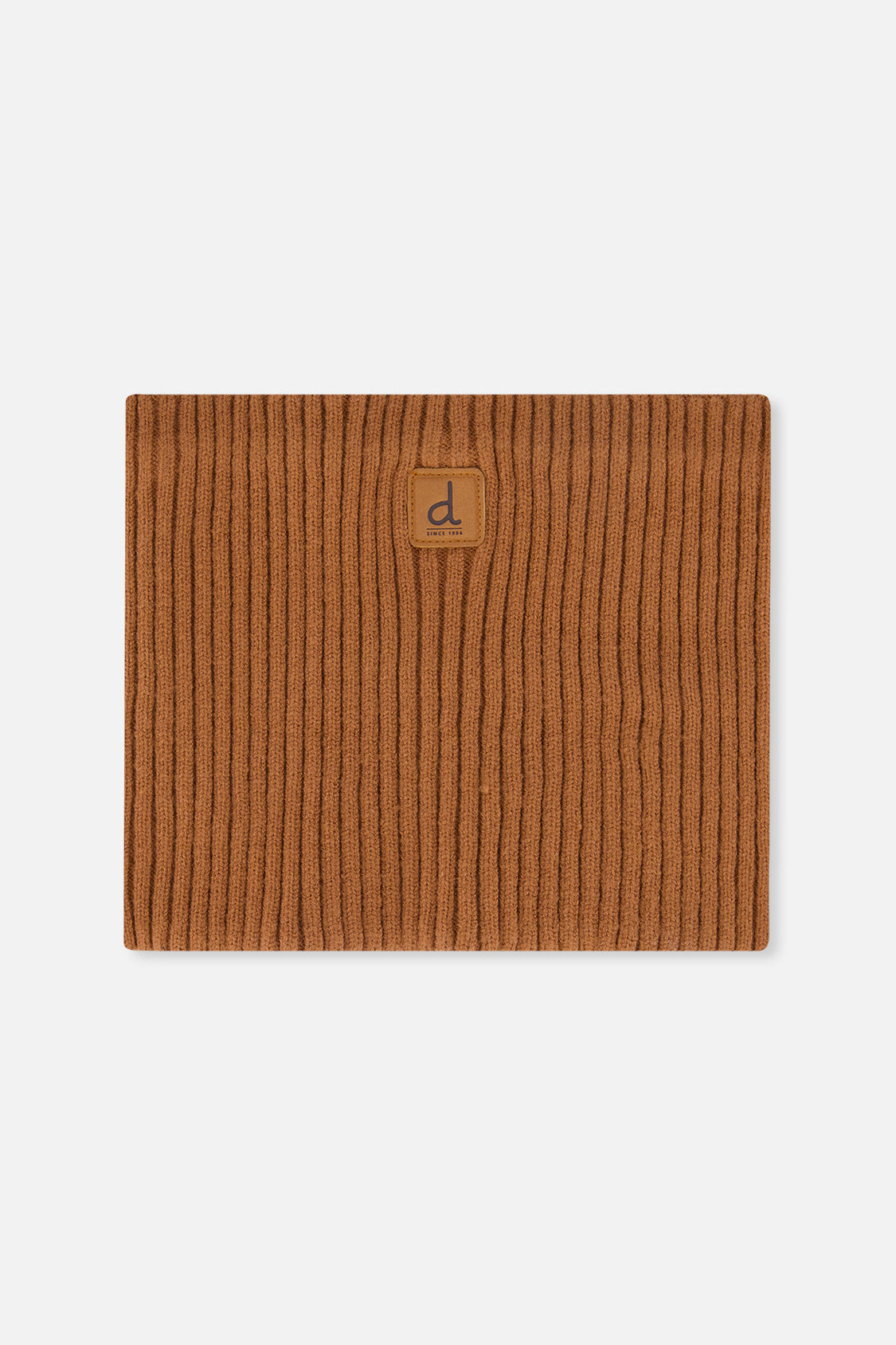 Baby Ribbed Knit Neckwarmer Brown Sugar - J20ZW02B_01740