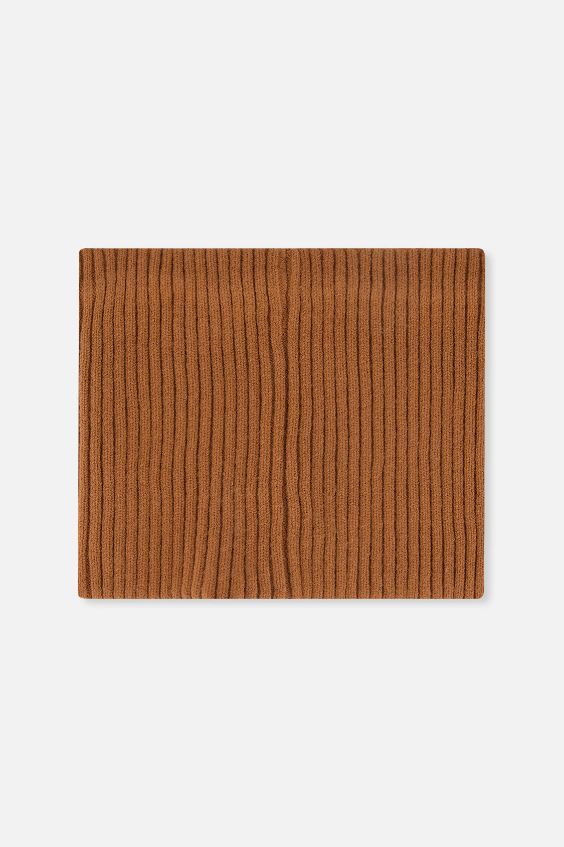 Baby Ribbed Knit Neckwarmer Brown Sugar - J20ZW02B_01740