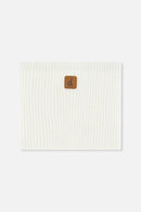 Baby Ribbed Knit Neckwarmer Off-White - J20ZW02B_01880
