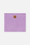 Baby Ribbed Knit Neckwarmer Lavender - J20ZW02B_05440