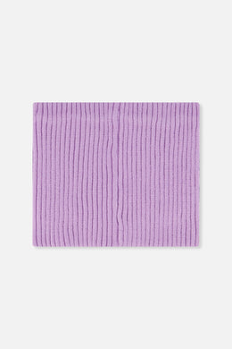 Baby Ribbed Knit Neckwarmer Lavender - J20ZW02B_05440