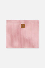 Baby Ribbed Knit Neckwarmer Pale Dusty Pink - J20ZW02B_06220