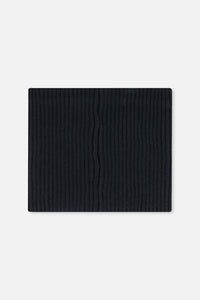 Baby Ribbed Knit Neckwarmer Black - J20ZW02B_09990