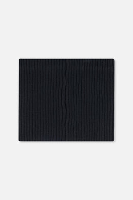 Baby Ribbed Knit Neckwarmer Black - J20ZW02B_09990