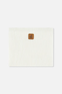 Ribbed Knit Neckwarmer Off-White - J20ZW02_01880