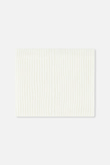 Ribbed Knit Neckwarmer Off-White - J20ZW02_01880