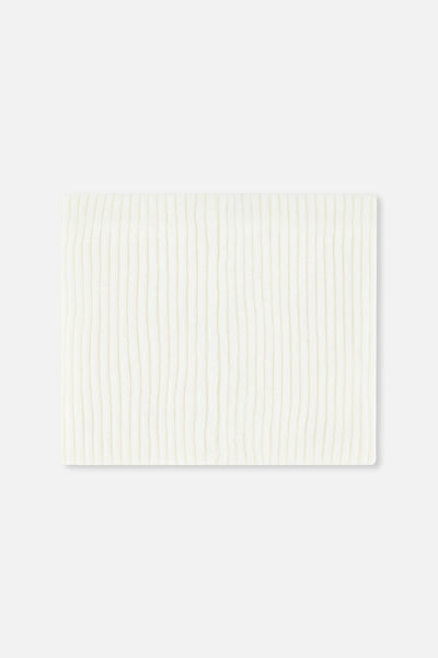 Ribbed Knit Neckwarmer Off-White - J20ZW02_01880
