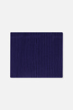 Ribbed Knit Neckwarmer Navy Blue - J20ZW02_04790