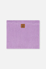 Ribbed Knit Neckwarmer Lavender - J20ZW02_05440