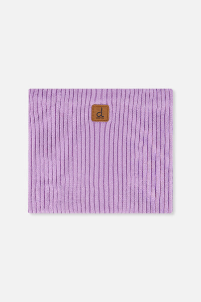 Ribbed Knit Neckwarmer Lavender - J20ZW02_05440