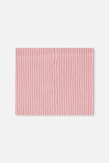 Ribbed Knit Neckwarmer Pale Dusty Pink - J20ZW02_06220