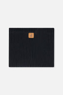 Ribbed Knit Neckwarmer Black - J20ZW02_09990