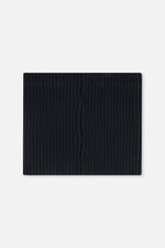 Ribbed Knit Neckwarmer Black - J20ZW02_09990