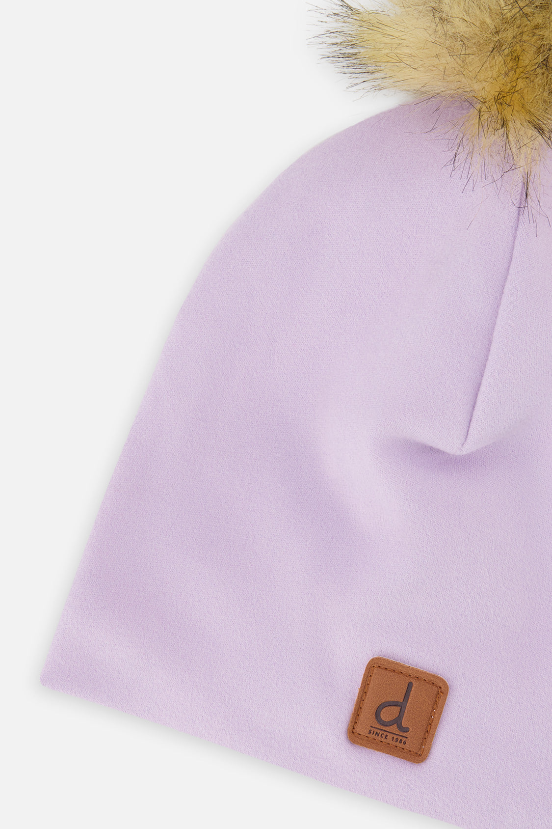 Baby Jersey Hat With Pompom Lavender - J20ZW03B_05640