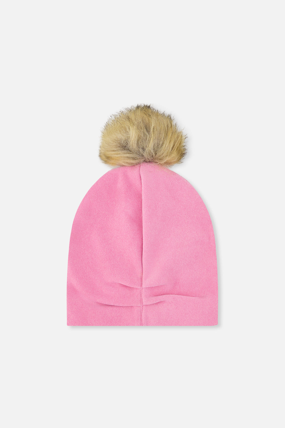 Jersey Hat With Pompom Pink - J20ZW03_06240