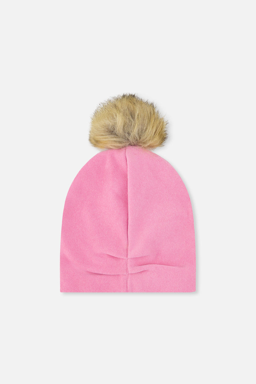 Jersey Hat With Pompom Pink - J20ZW03_06240