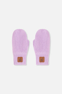 Knit Mittens Lavender - J20ZW07_05440