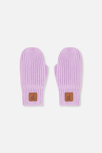 Knit Mittens Lavender - J20ZW07_05440