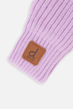 Knit Mittens Lavender - J20ZW07_05440
