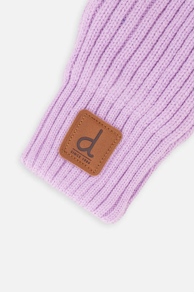 Knit Mittens Lavender - J20ZW07_05440