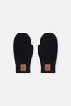 Knit Mittens Black - J20ZW07_09990