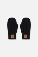 Knit Mittens Black - J20ZW07_09990