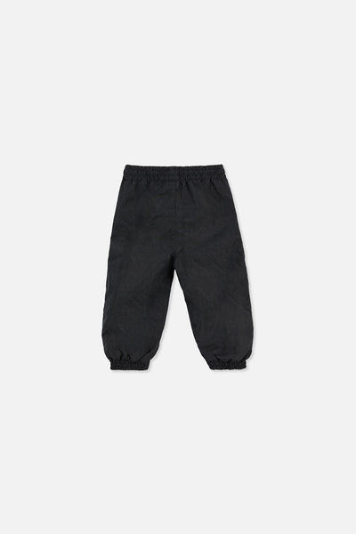 Lined Baby Splash Pants Black Fleece