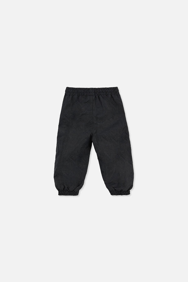 Lined Baby Splash Pants Black Fleece