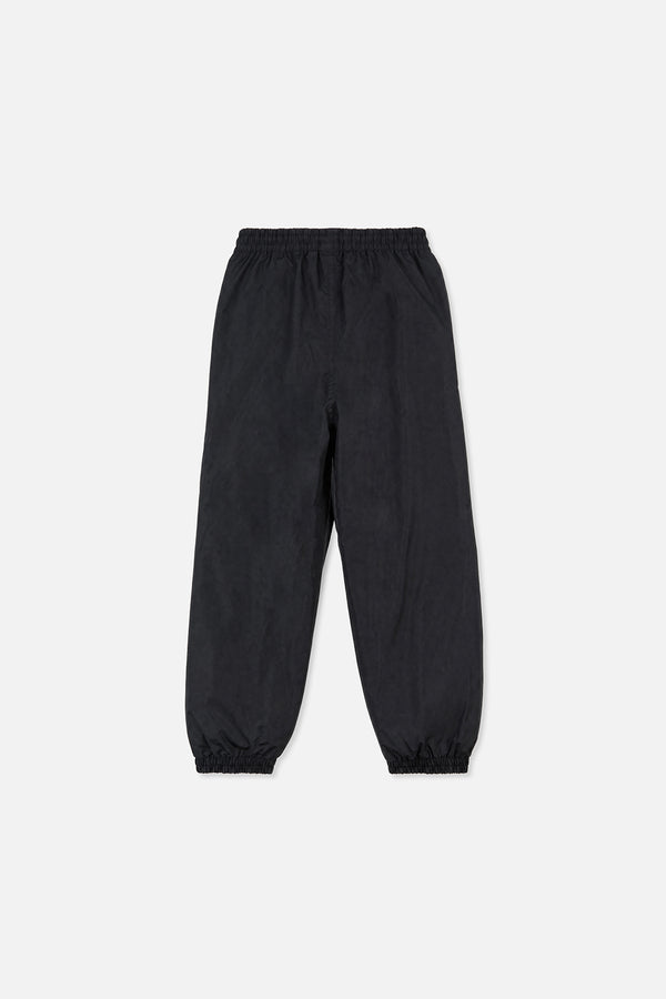 Gefütterte Matschhose Schwarz Fleece