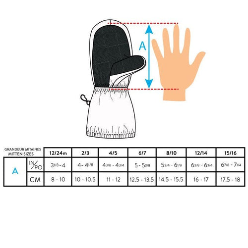 Technical Mittens Printed Pastel Watercolor - G10XM201_032