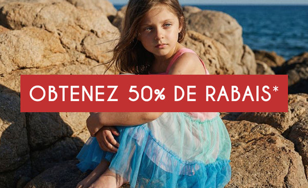 OBTENEZ 50 % SUR PRINTEMPS/ÉTÉ DANS L'APPLICATION*
