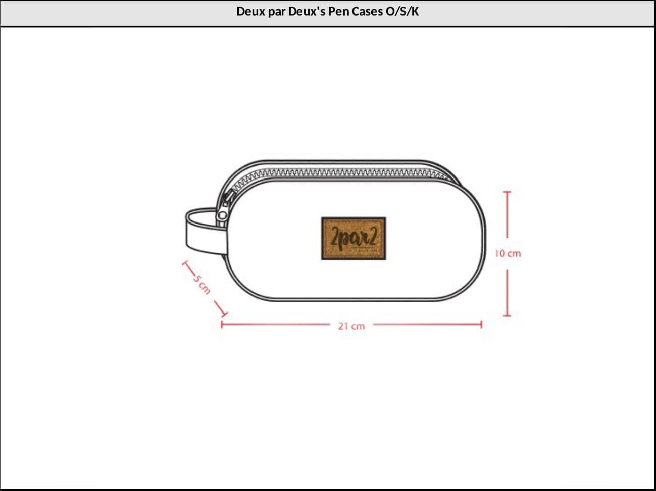 Double Pencil Case Aurora Borealis School Supplies Deux par Deux 