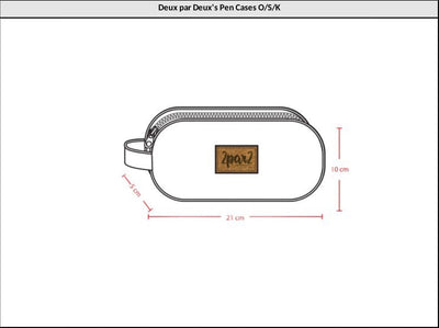 Double Pencil Case Purple Gradient School Supplies Deux par Deux 